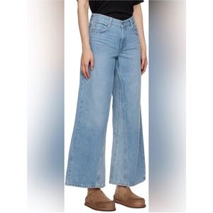 Levi's '94 Baggy Wide Leg Jeans Women's 26 Light Wash Panel Wide Leg Denim